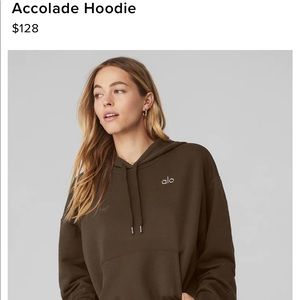 Brown ALO Yoga Hoodie